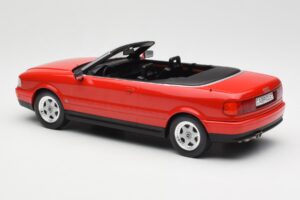 Audi 80 B3 Kabrió Piros MCG 1:18 MCG18371 Fém – 5. kép a 6-ből