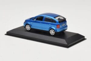 Audi A2 Light Blue Metallic Minichamps 1:43 AUDI007 Fém – 3. kép a 4-ből