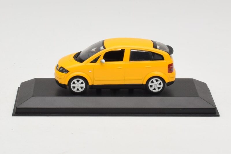 Audi A2 8Z Sárga Minichamps 1:43 AUDI005 Fém