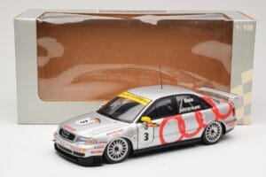 Audi A4 B5 #3 F. Biela DTM World Champion 1995 UT Models 1:18 39542 Fém – 8. kép a 8-ből