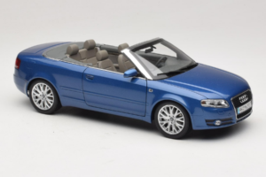 Audi A4 B6 Kabrió Kék Norev 1:18 5010504325 Fém – 6. kép a 9-ből