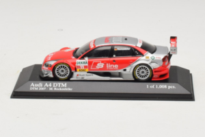 Audi A4 DTM #11 M. Rockenfeller Audi Sport Team Phoenix DTM 2007 Minichamps 1:43 400079611 Fém