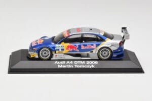 Audi A4 B7 #4 Red Bull M. Tomczyk DTM 2006 Minichamps 1:43 5020600303 Fém