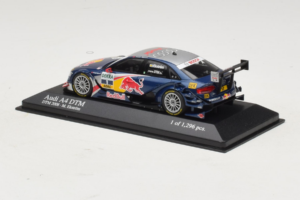 Audi A4 DTM #1 M. Ekstrom Audi Sport Team Abt Sportsline DTM Champion 2008 Minichamps 1:43 400081801 Fém – 3. kép a 4-ből