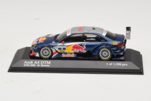 Audi A4 DTM #1 M. Ekstrom Audi Sport Team Abt Sportsline DTM Champion 2008 Minichamps 1:43 400081801 Fém