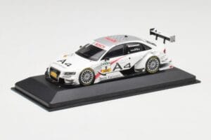 Audi A4 B8 #9 T. Kristensen DTM 2008 Minichamps 1:43 400081809 Fém – 2. kép a 4-ből