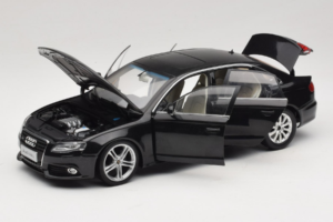 Audi A4L B8 Fekete Paudi 1:18 AUDI012 Fém – 2. kép a 8-ből