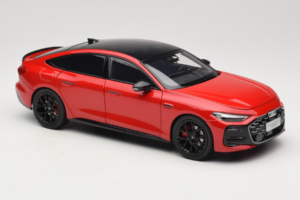 Audi A5L Sportback Piros OEM 1:18 ZAM60004A Fém – 6. kép a 8-ből
