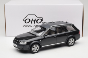 Audi A6 C5 Allroad quattro Brilliant Black Otto 1:18 OT1189 Gyanta – 6. kép a 6-ből