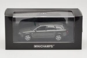 Audi A6 C5 Avant Sötétszürke Minichamps 1:43 AUDI006 Fém – 4. kép a 4-ből