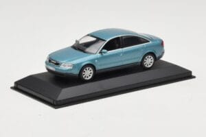 Audi A6 C5 Világoskék Minichamps 1:43 AUDI004 Fém – 2. kép a 4-ből