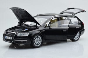 Audi A6 C6 Avant Fekete Norev 1:18 188304 Fém – 2. kép a 8-ből