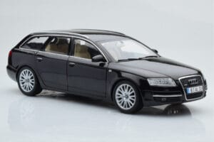Audi A6 C6 Avant Fekete Norev 1:18 188304 Fém – 6. kép a 8-ből