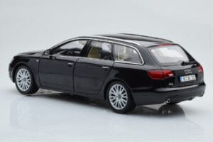 Audi A6 C6 Avant Fekete Norev 1:18 188304 Fém – 7. kép a 8-ből