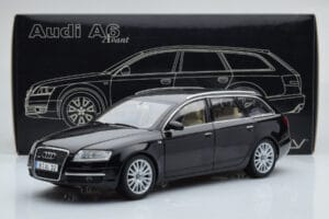 Audi A6 C6 Avant Fekete Norev 1:18 188304 Fém – 8. kép a 8-ből