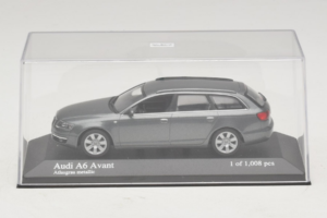 Audi A6 C6 Avant Grey Metallic Minichamps 1:43 400013011 Fém – 4. kép a 5-ből