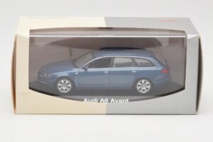 Audi A6 C6 Avant Stratos Blue Minichamps 1:43 5010406223 Fém – 4. kép a 4-ből