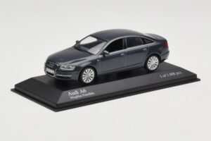 Audi A6 C6 Sötétkék Minichamps 1:43 5010406143 Fém – 2. kép a 4-ből