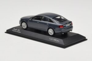 Audi A6 C6 Sötétkék Minichamps 1:43 5010406143 Fém – 3. kép a 4-ből