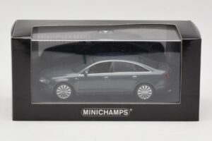 Audi A6 C6 Sötétkék Minichamps 1:43 5010406143 Fém – 4. kép a 4-ből