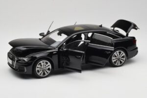 Audi A6L C8 Fekete Paudi Model 1:18 42499 Fém – 2. kép a 8-ből