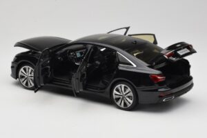 Audi A6L C8 Fekete Paudi Model 1:18 42499 Fém – 5. kép a 8-ből