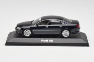 Audi A8 D3 Mauritius Kék Metallic Minichamps 1:43 5010508123 Fém