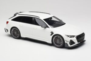 Audi ABT RS6-R C8 Avant Fehér TopSpeed 1:18 TS0502 Fém – 4. kép a 6-ből