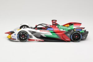 Audi e-tron FE05 Audi Sport ABT Schaeffler #66 D. Abt Formula E Season 5 2019 Minichamps 1:18 114180066 Fém – 3. kép a 6-ből