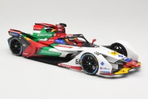 Audi e-tron FE05 Audi Sport ABT Schaeffler #66 D. Abt Formula E Season 5 2019 Minichamps 1:18 114180066 Fém – 4. kép a 6-ből