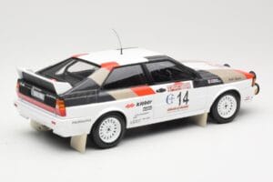 Audi Quattro #14 M. Mouton / F. Pons Winners Rally Sanremo 1981 Minichamps 1:18 155811114 Fém – 2. kép a 6-ből