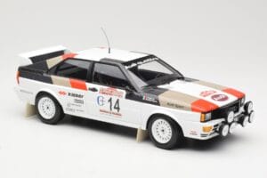 Audi Quattro #14 M. Mouton / F. Pons Winners Rally Sanremo 1981 Minichamps 1:18 155811114 Fém – 4. kép a 6-ből