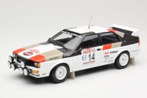Audi Quattro #14 M. Mouton / F. Pons Winners Rally Sanremo 1981 Minichamps 1:18 155811114 Fém