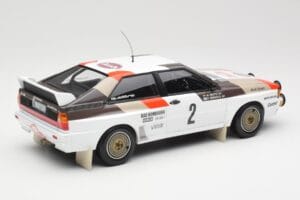Audi Quattro A1 #2 H. Mikkola / A. Hertz Audi Sport Rally Monte Carlo 1983 Minichamps 1:18 155831102 Fém – 2. kép a 6-ből