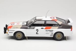 Audi Quattro A1 #2 H. Mikkola / A. Hertz Audi Sport Rally Monte Carlo 1983 Minichamps 1:18 155831102 Fém – 3. kép a 6-ből