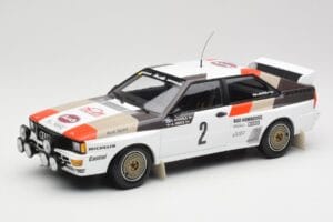 Audi Quattro A1 #2 H. Mikkola / A. Hertz Audi Sport Rally Monte Carlo 1983 Minichamps 1:18 155831102 Fém