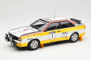 Audi Quattro A2 Audi Sport #1 W. Röhrl / C. Geistdörfer DNF Sanyo Rally of New Zealand 1984 Minichamps 1:18 155841101 Fém