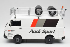 Audi Quattro A2 M. Mouton / F. Pons Tour de Corse 1983 VW LT35-tel Otto 1:18 OT418 Gyanta – 4. kép a 6-ből