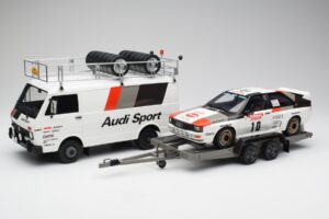 Audi Quattro A2 M. Mouton / F. Pons Tour de Corse 1983 VW LT35-tel Otto 1:18 OT418 Gyanta