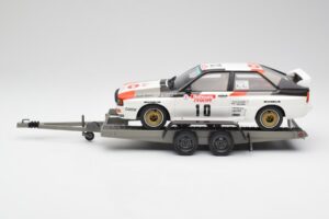 Audi Quattro A2 M. Mouton / F. Pons Tour de Corse 1983 VW LT35-tel Otto 1:18 OT418 Gyanta – 5. kép a 6-ből