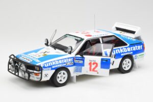 Audi Quattro A2 #12 H. Wittmann / R. Diekmann Safari Rally 1984 Sun Star 1:18 4246 Fém – 2. kép a 8-ből