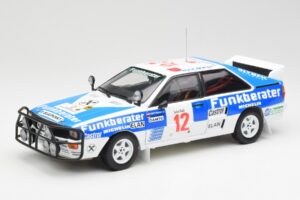Audi Quattro A2 #12 H. Wittmann / R. Diekmann Safari Rally 1984 Sun Star 1:18 4246 Fém