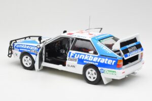 Audi Quattro A2 #12 H. Wittmann / R. Diekmann Safari Rally 1984 Sun Star 1:18 4246 Fém – 5. kép a 8-ből