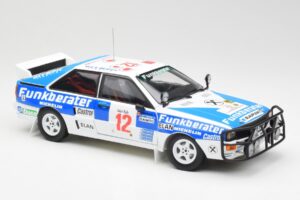 Audi Quattro A2 #12 H. Wittmann / R. Diekmann Safari Rally 1984 Sun Star 1:18 4246 Fém – 6. kép a 8-ből