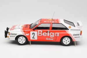Audi Quattro A2 #2 B. Waldegård / H-T. Thorszelius Belga Team Winners Boucles de Spa 1985 Minichamps 1:18 155851102 Fém – 3. kép a 6-ből