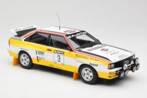Audi Quattro A2 #3 S. Blomqvist / B. Cederberg Audi Sport Winners Sanyo Rally of New Zealand 1984 Minichamps 1:18 155841103 F – 4. kép a 6-ből