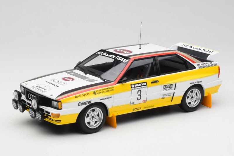 Audi Quattro A2 #3 S. Blomqvist / B. Cederberg Audi Sport Winners Sanyo Rally of New Zealand 1984 Minichamps 1:18 155841103 F