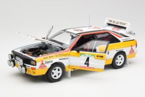 Audi Quattro A2 #4 W. Rohrl / C. Geistdorfer Rally de Portugal 1984 Sun Star 1:18 4224 Fém – 2. kép a 8-ből