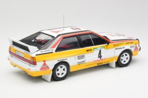 Audi Quattro A2 #4 W. Rohrl / C. Geistdorfer Rally de Portugal 1984 Sun Star 1:18 4224 Fém – 3. kép a 8-ből