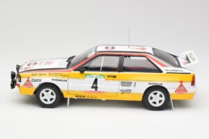 Audi Quattro A2 #4 W. Rohrl / C. Geistdorfer Rally de Portugal 1984 Sun Star 1:18 4224 Fém – 4. kép a 8-ből